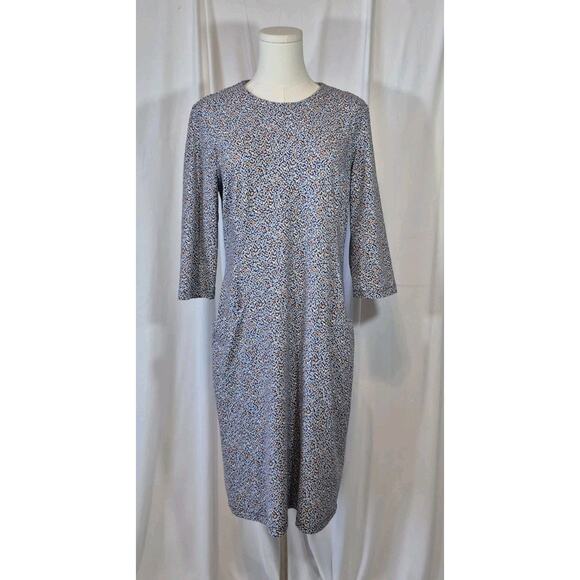 J. McLaughlin Dresses & Skirts - J. McLaughlin Catalina Cloth Blue Mini Dress Large